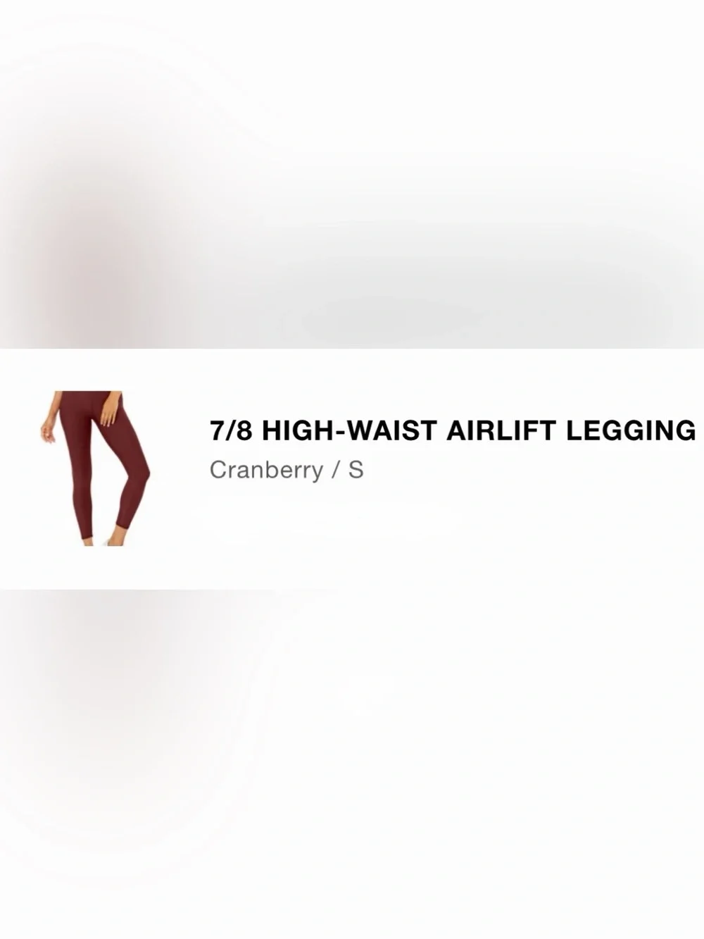 7/8 High-Waist Airlift Legging